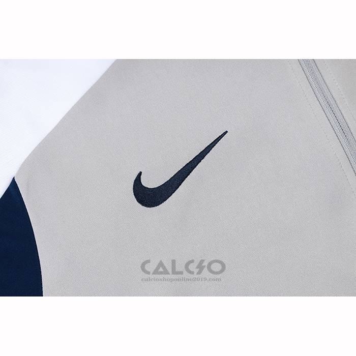 Tuta da Track di Felpa Tottenham Hotspur Bambino 2025-2026 Grigio Blu